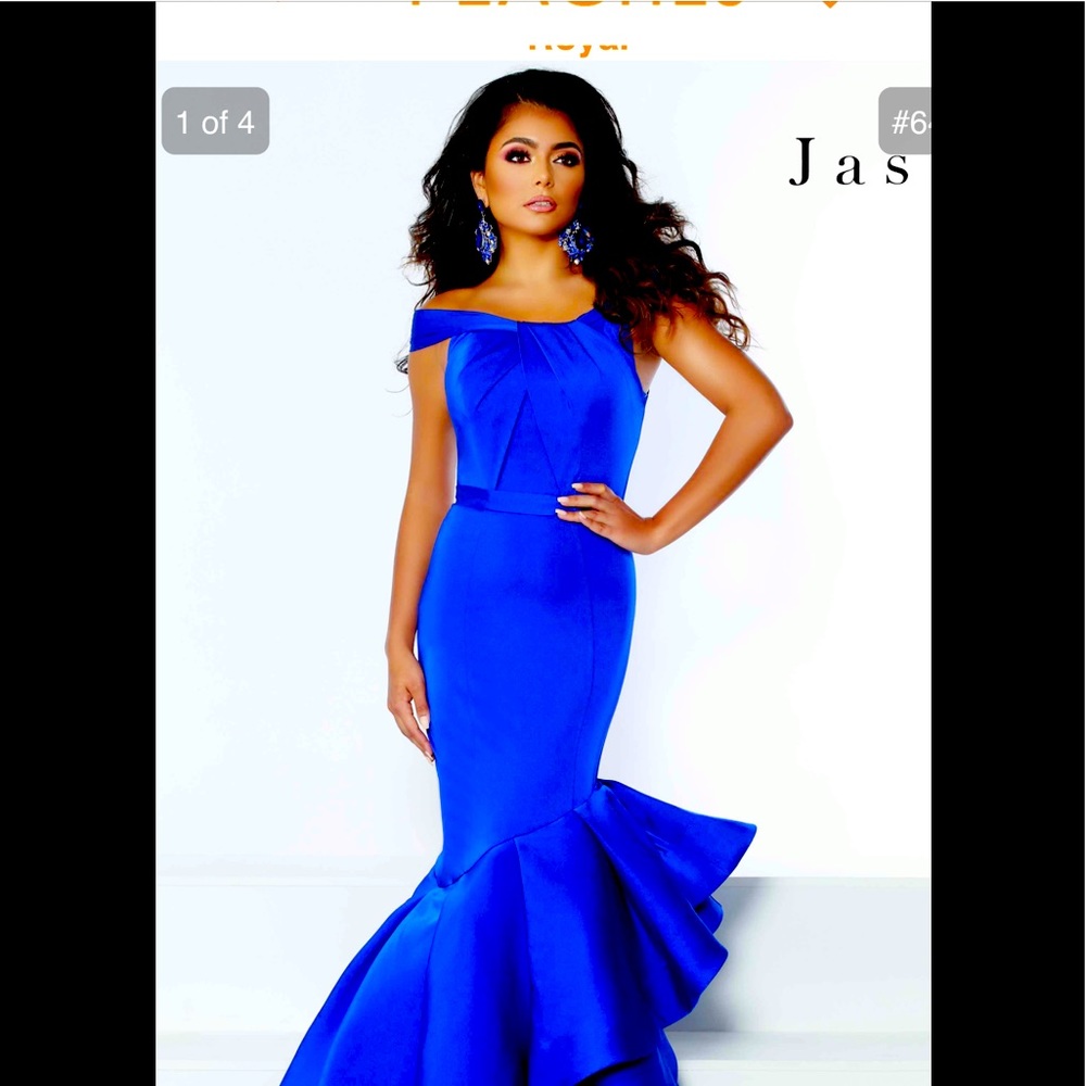 Royal Blue Jasz Couture Dress